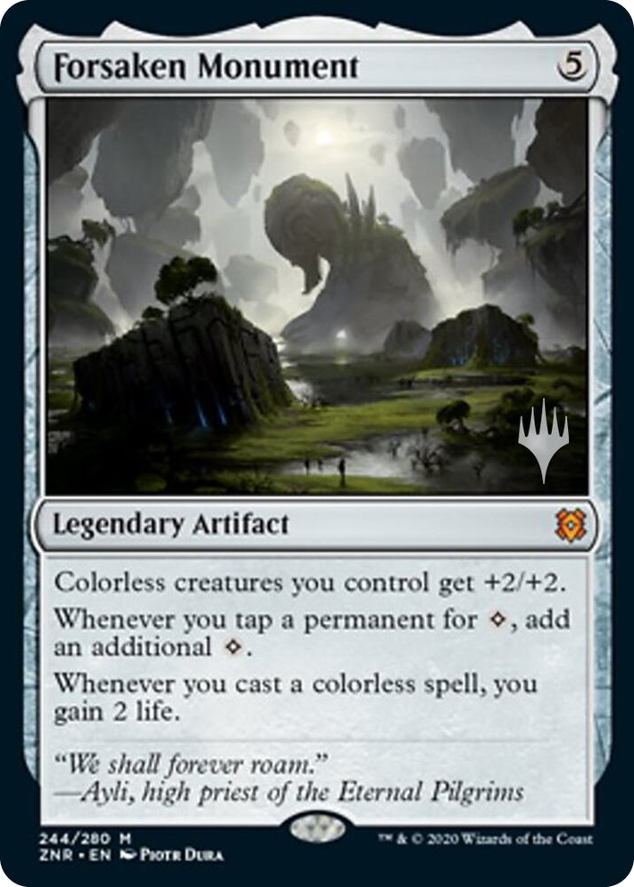 0244 Forsaken Monument M Promo Pack: Zendikar Rising
