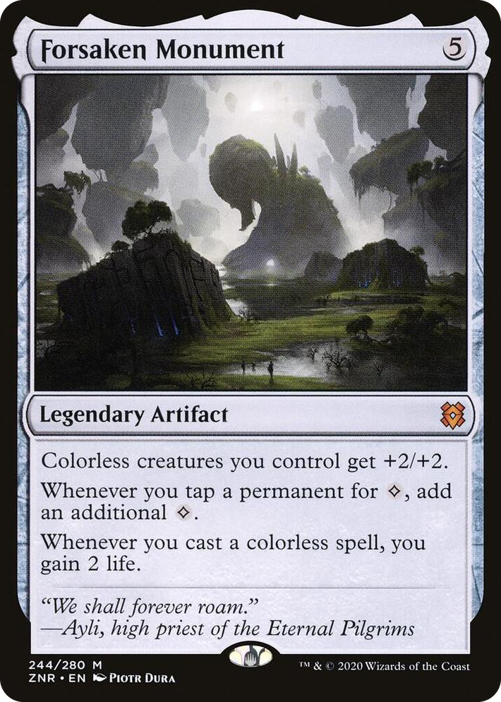0244 Forsaken Monument M Zendikar Rising