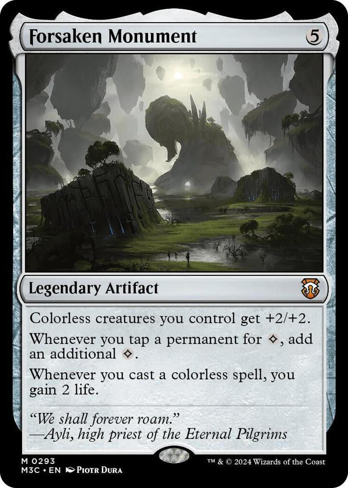 0293 Forsaken Monument M Commander: Modern Horizons 3