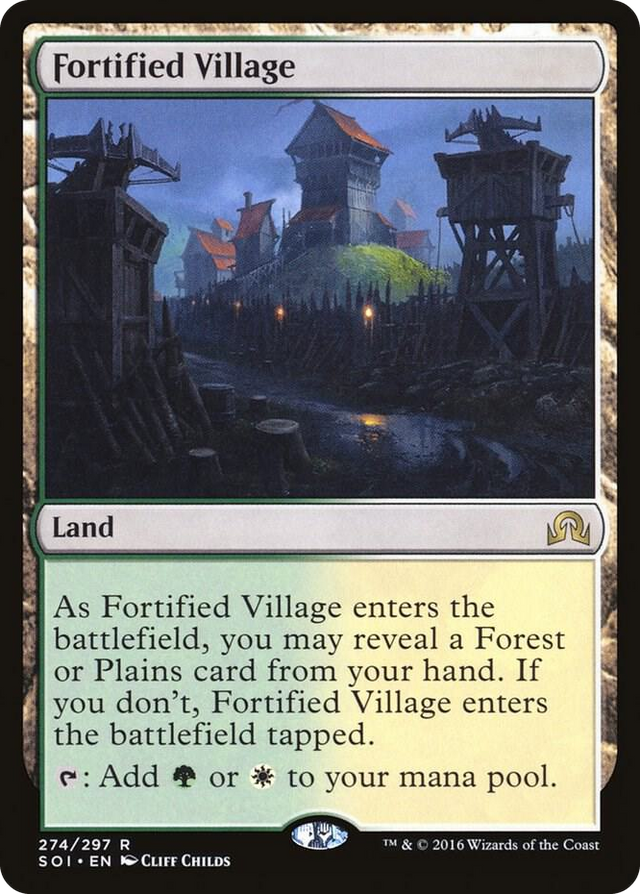 0274 Fortified Village R Shadows over Innistrad