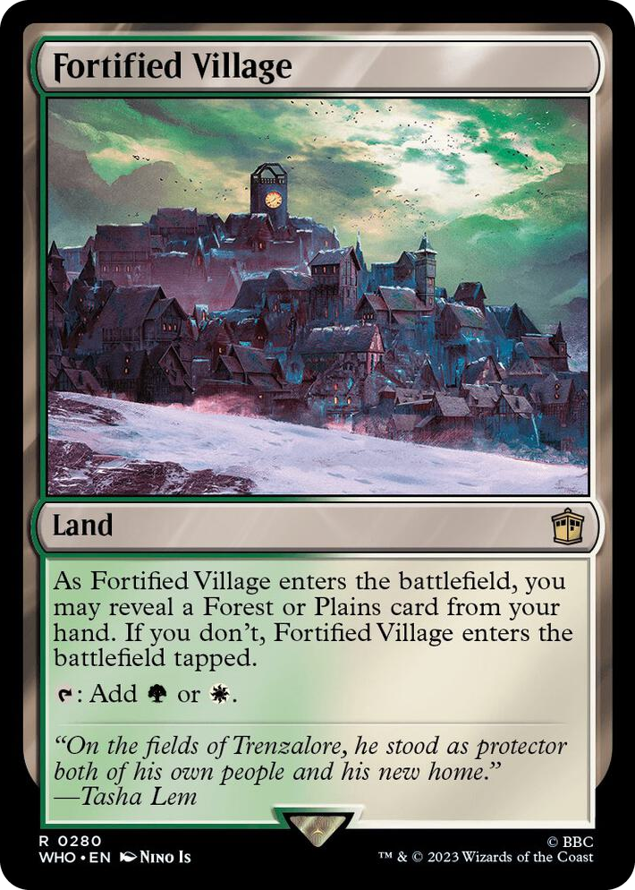 0280 Fortified Village R Universes Beyond: Doctor Who