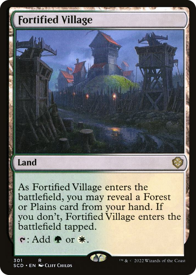 0301 Fortified Village R Starter Commander Decks