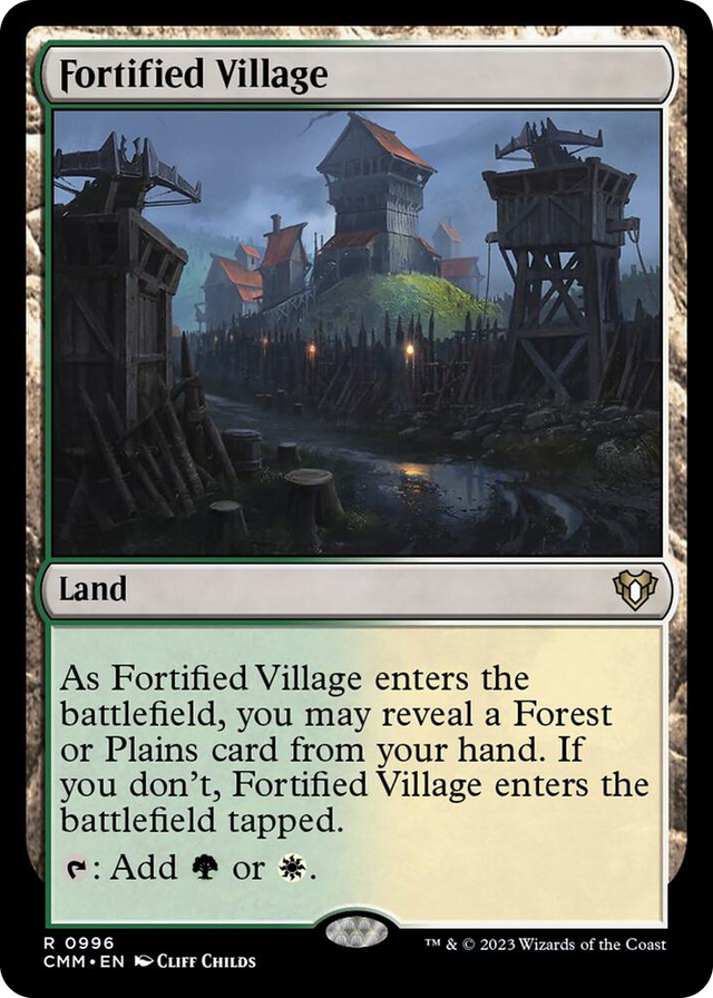 0996 Fortified Village R Commander Masters