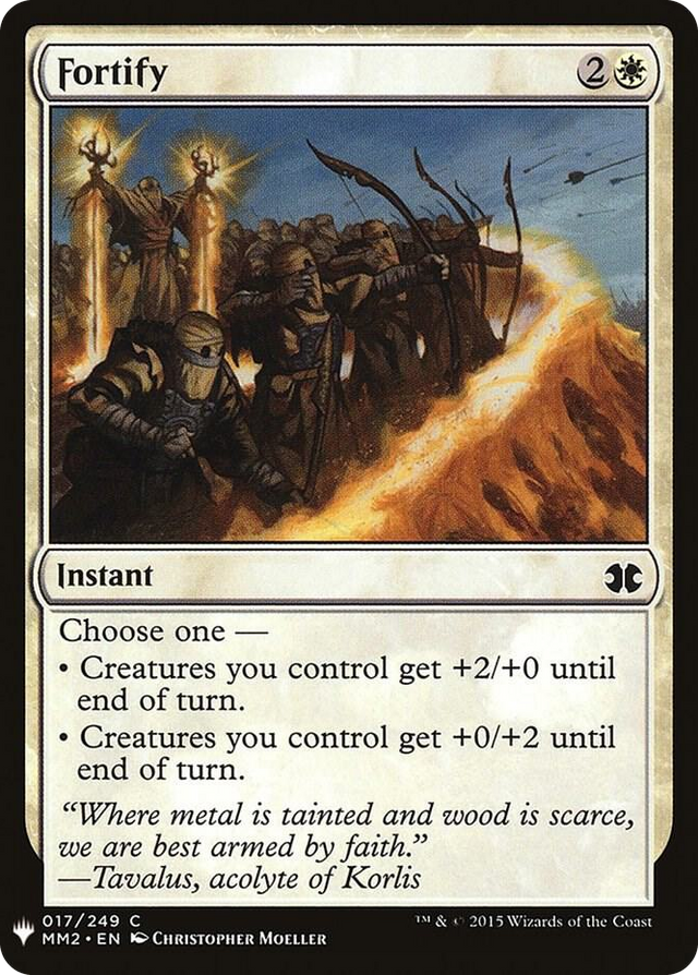 0017 Fortify C The List Reprints