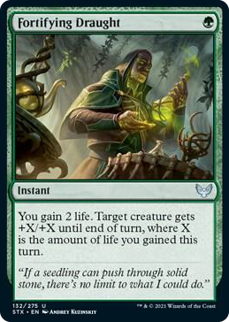 0132 Fortifying Draught U Strixhaven: School of Mages
