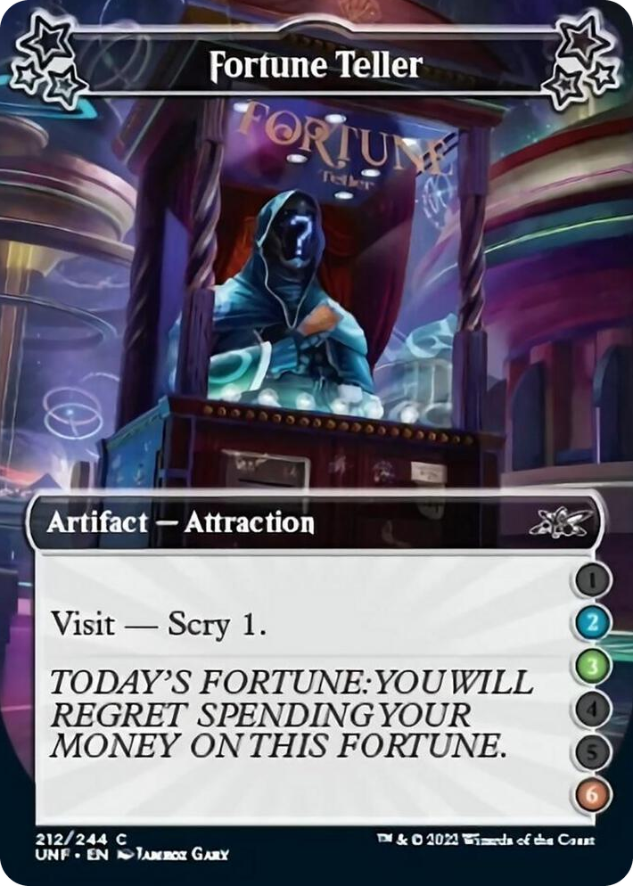 0212 Fortune Teller (2-3-6) C Unfinity