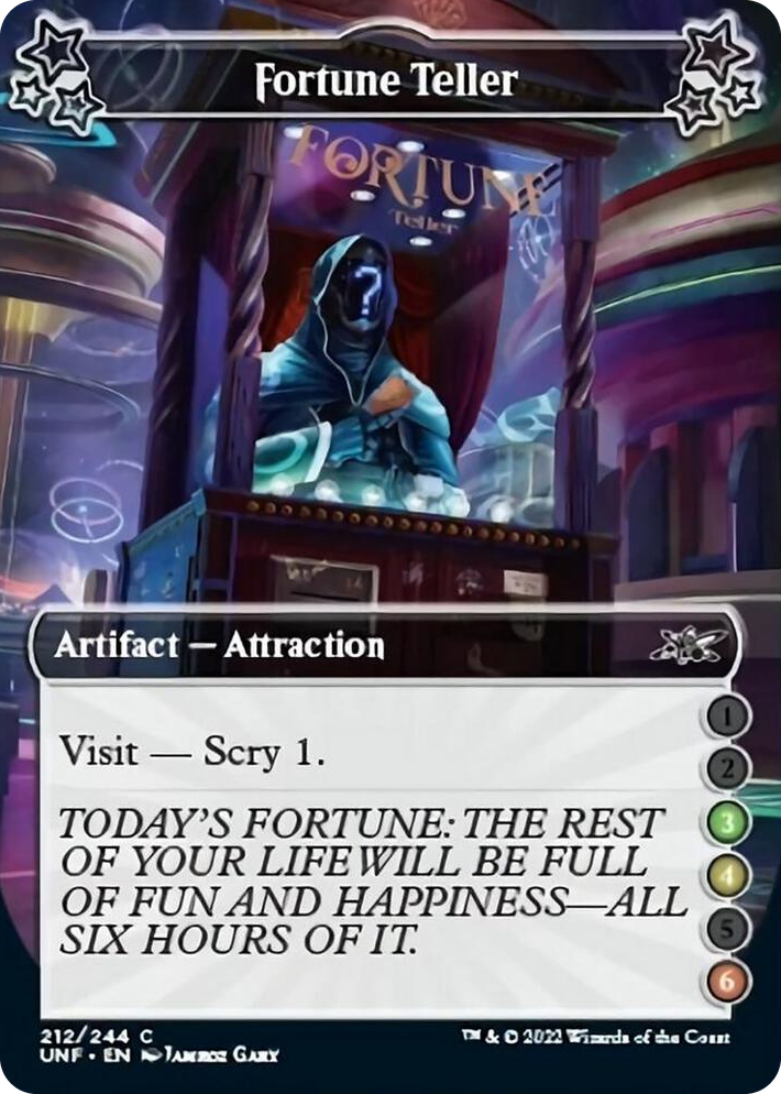 0212 Fortune Teller (3-4-6) C Unfinity