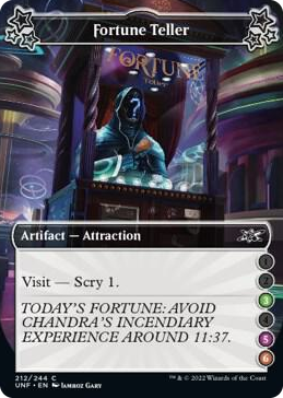 0212 Fortune Teller (3-5-6) C Unfinity