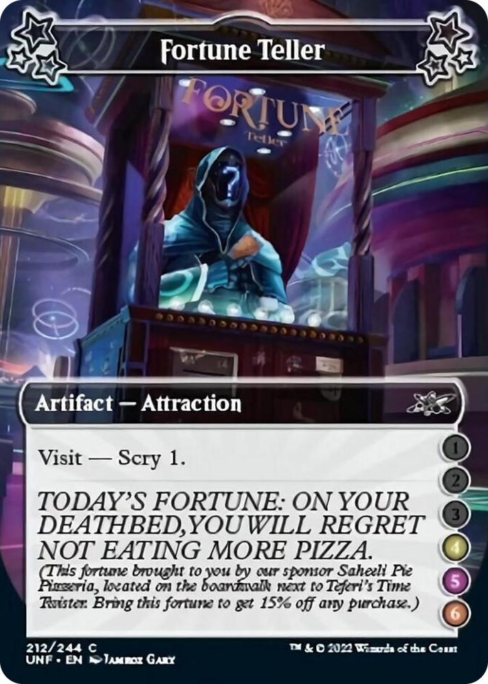 0212 Fortune Teller (4-5-6) C Unfinity