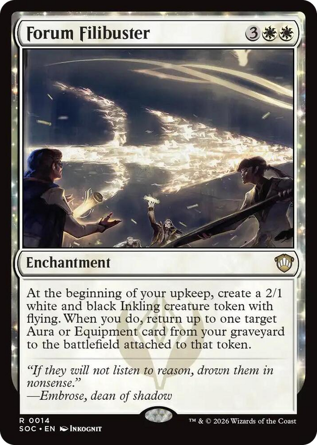 0014 Forum Filibuster R Commander: Secrets of Strixhaven