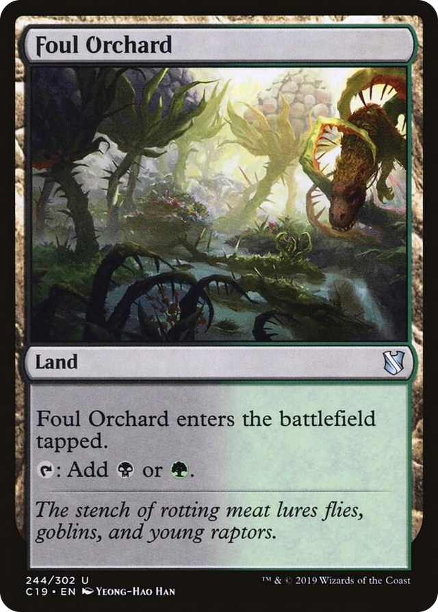 0244 Foul Orchard U Commander 2019