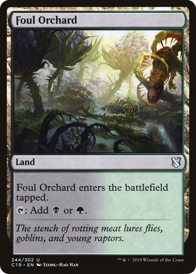0244 Foul Orchard U Commander 2019