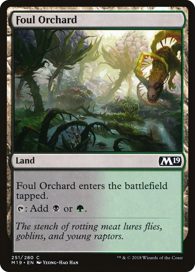 0251 Foul Orchard C Core Set 2019