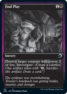 0101 Foul Play U Innistrad: Double Feature