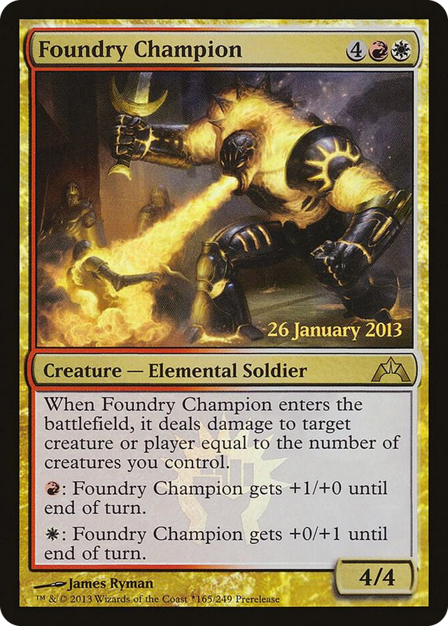 0165 Foundry Champion P Prerelease Cards