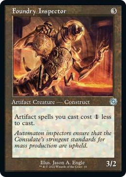 0016 Foundry Inspector U The Brothers' War: Retro Frame Artifacts