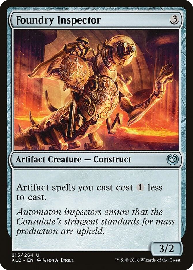 Foundry Inspector #215 U - Kaladesh Pokemon card
