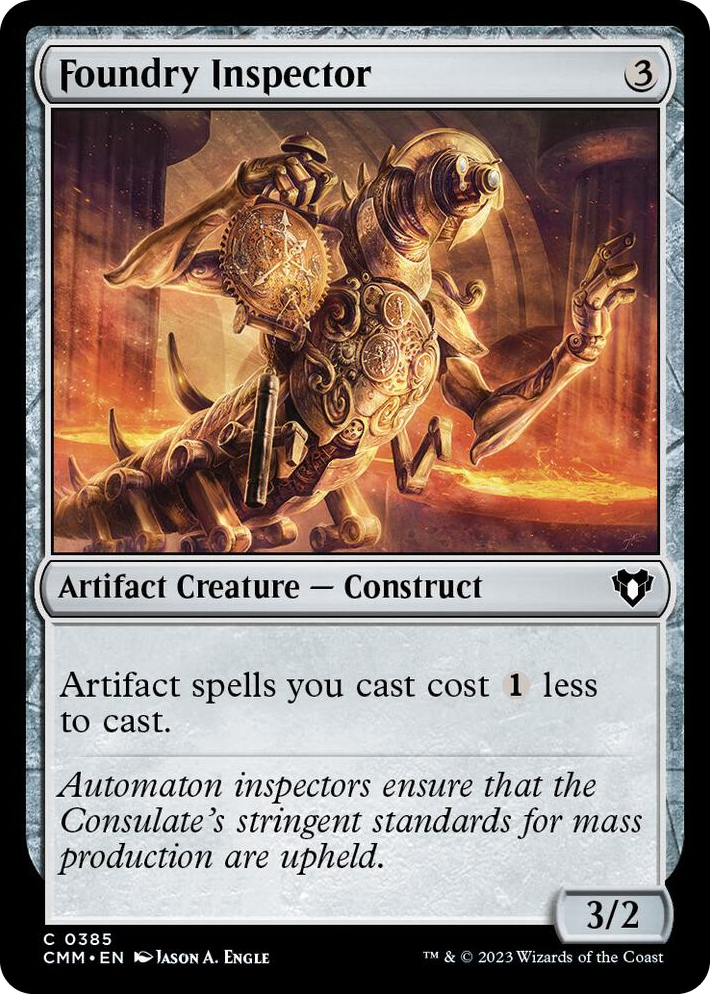 0385 Foundry Inspector C Commander Masters