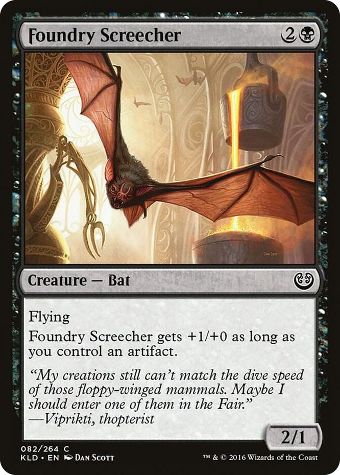 Foundry Screecher #82 C - Kaladesh Pokemon card