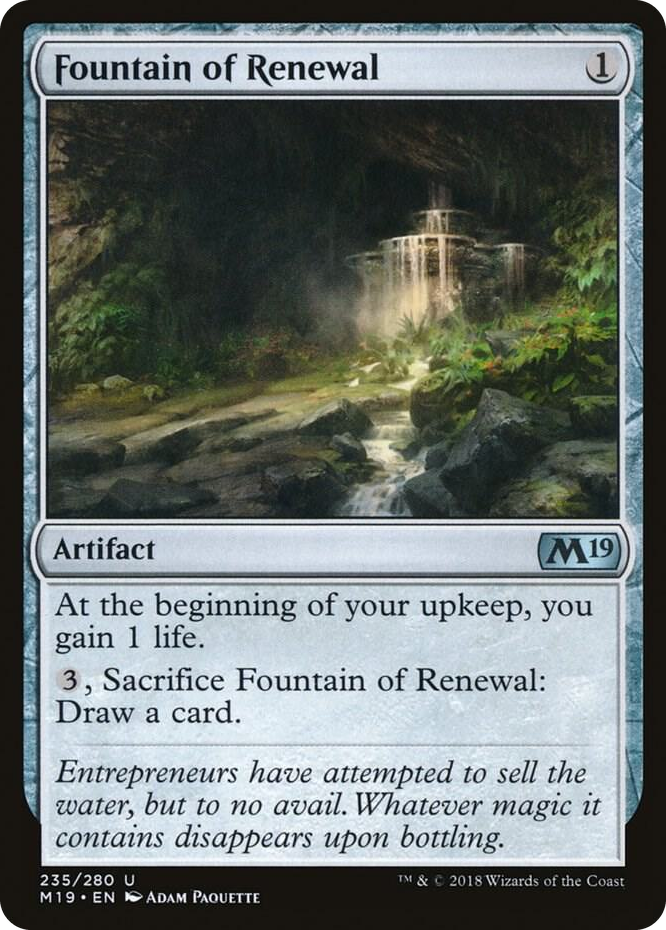 0235 Fountain of Renewal U Core Set 2019