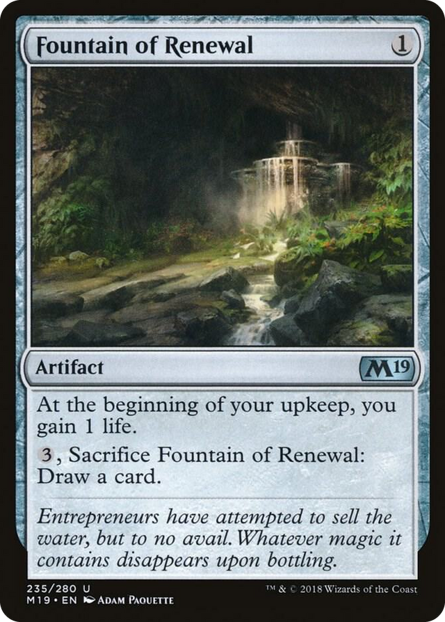 0235 Fountain of Renewal U Core Set 2019