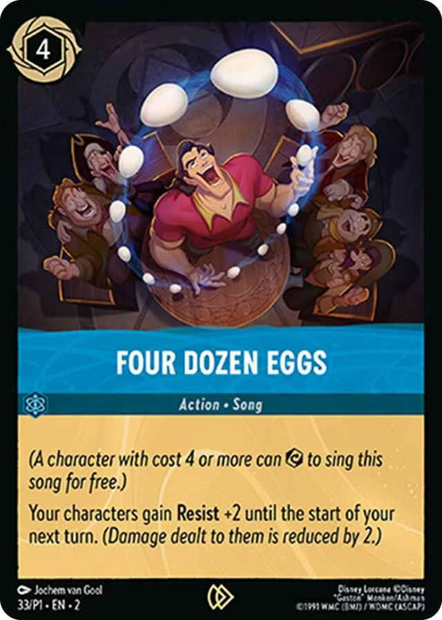 0033 Four Dozen Eggs Promo Disney Lorcana Promo Cards