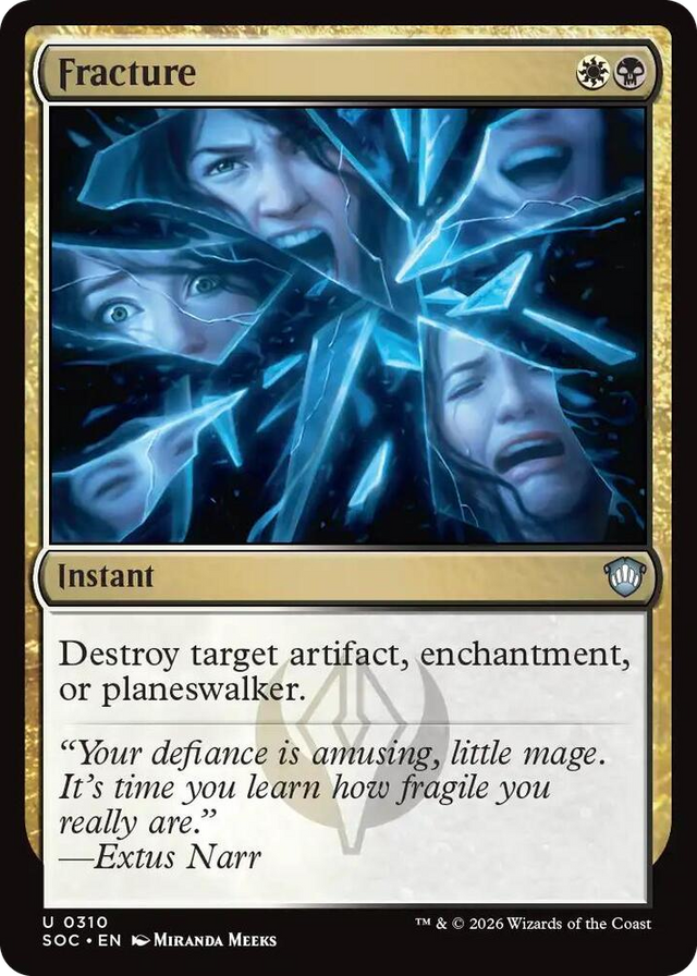 0310 Fracture U Commander: Secrets of Strixhaven