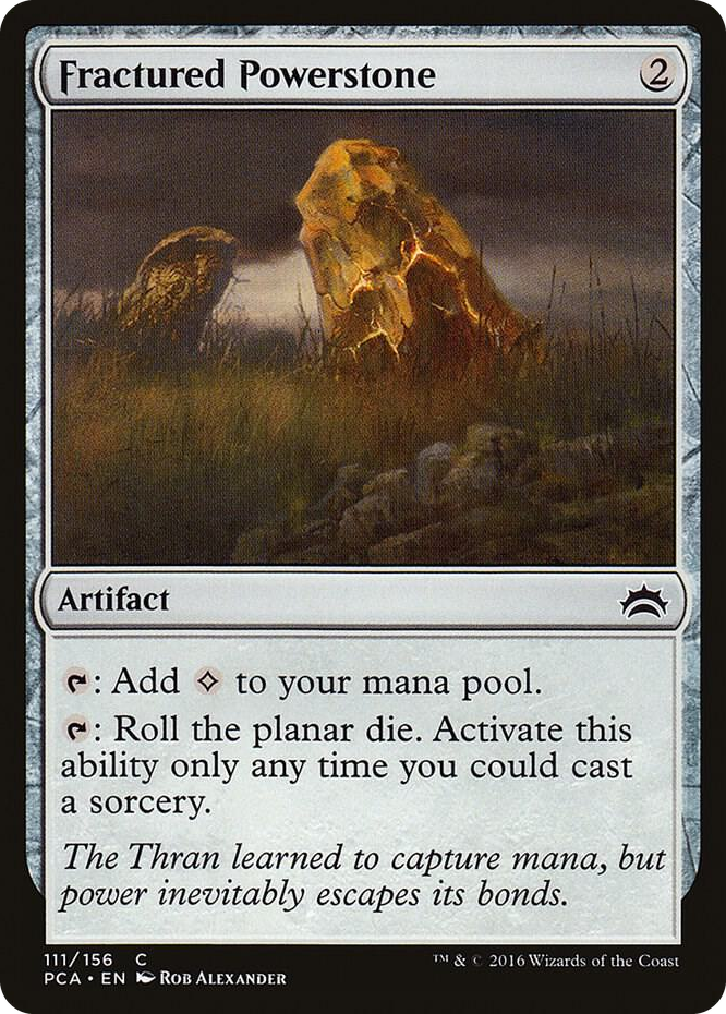 Fractured Powerstone #111 C - Planechase Anthology Pokemon card