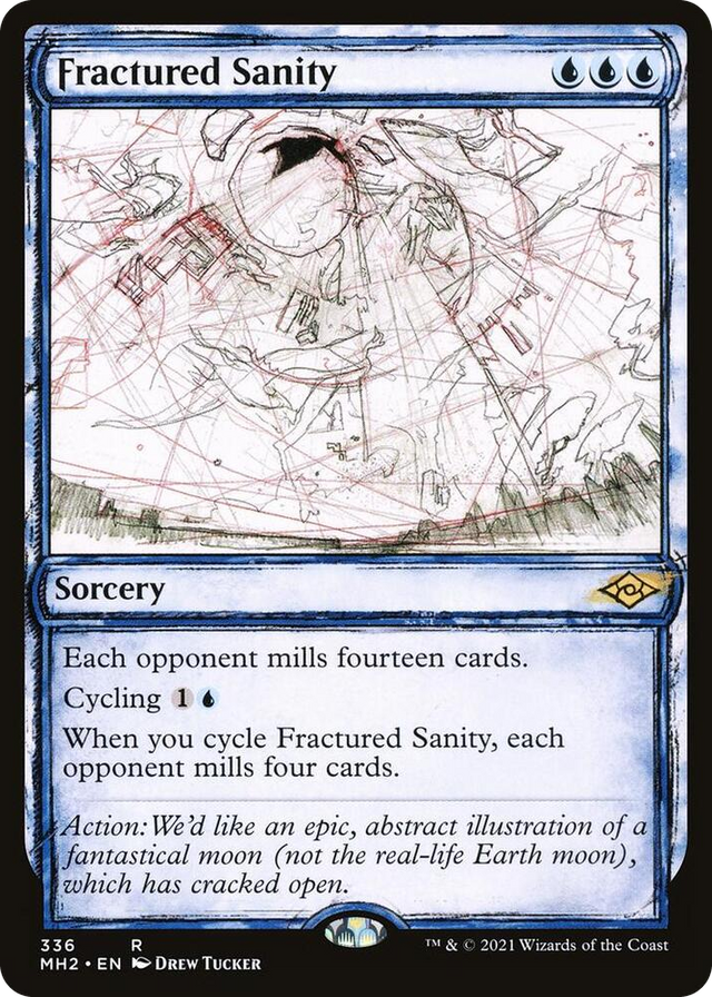 0336 Fractured Sanity (Showcase) R Modern Horizons 2