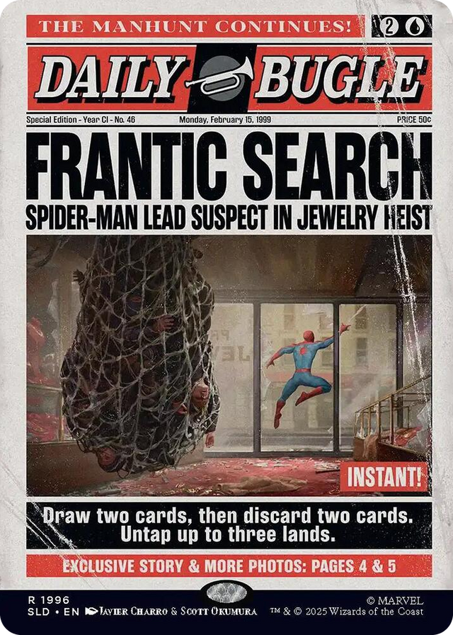 1996 Frantic Search (1996) R Secret Lair Drop Series