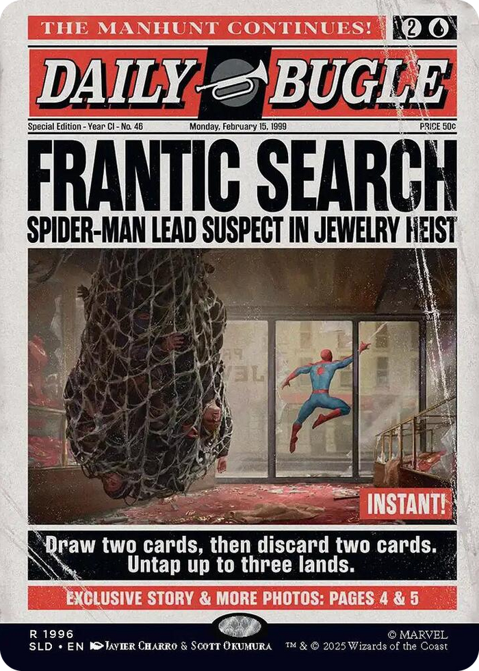 Frantic Search (1996) #1996 R - Secret Lair Drop Series Pokemon card