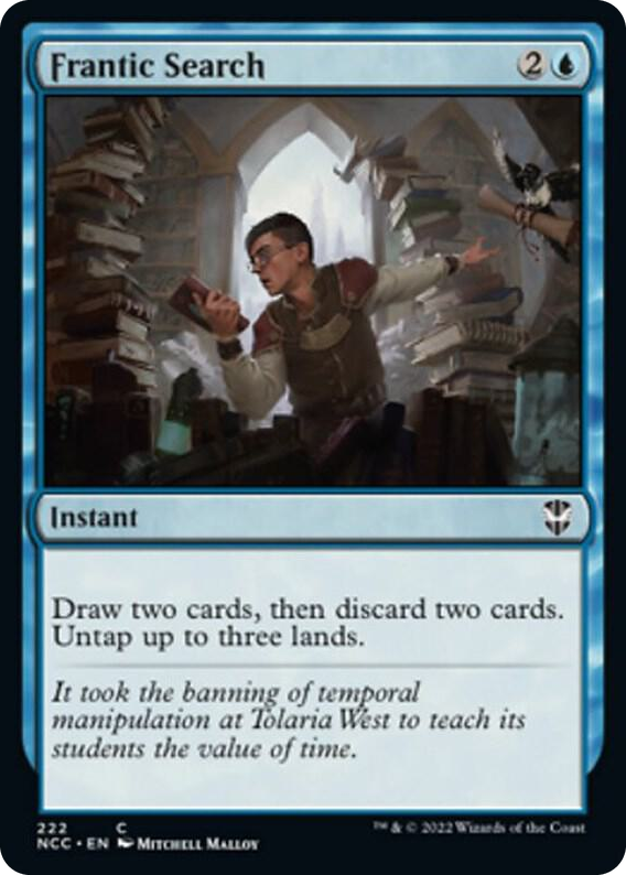 0222 Frantic Search C Commander: Streets of New Capenna