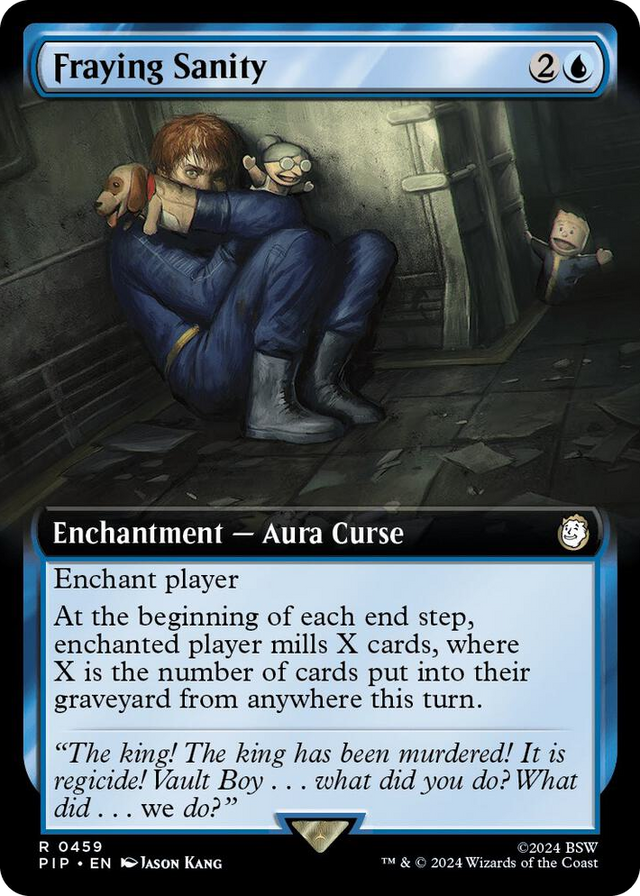 0459 Fraying Sanity (Extended Art) R Universes Beyond: Fallout