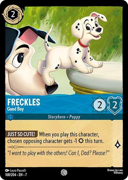 0168 Freckles - Good Boy Common Archazia's Island