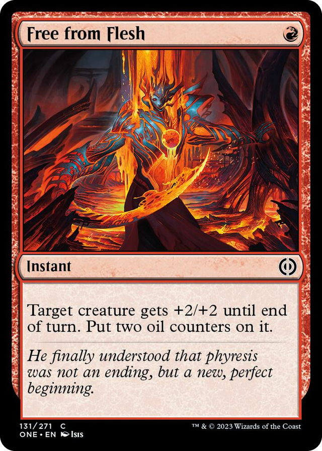 0131 Free from Flesh C Phyrexia: All Will Be One