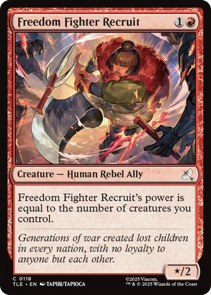 0118 Freedom Fighter Recruit C The Last Airbender: Eternal-Legal