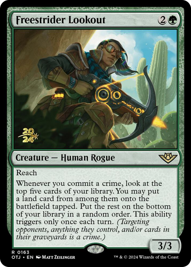 0163 Freestrider Lookout R Prerelease Cards