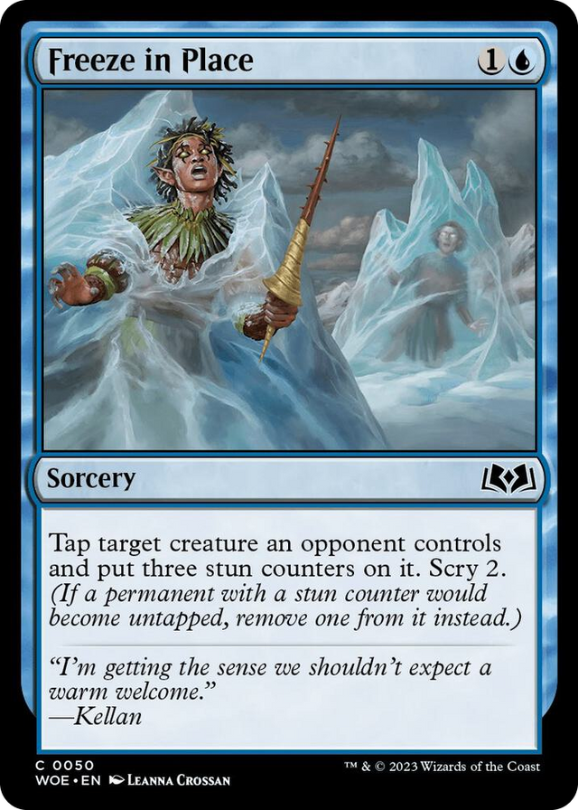 0050 Freeze in Place C Wilds of Eldraine