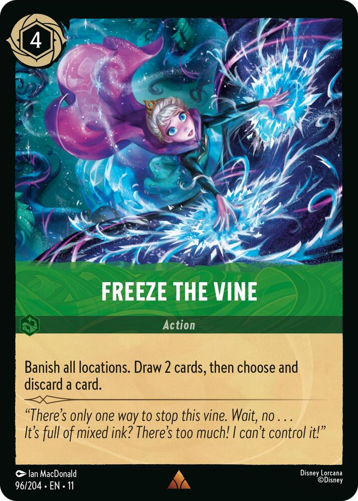 0096 Freeze the Vine Rare Winterspell