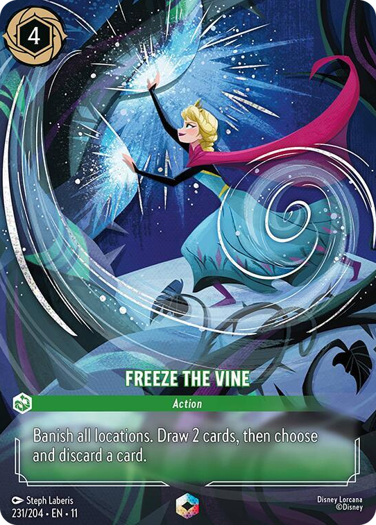 0231 Freeze the Vine (Enchanted) Enchanted Winterspell