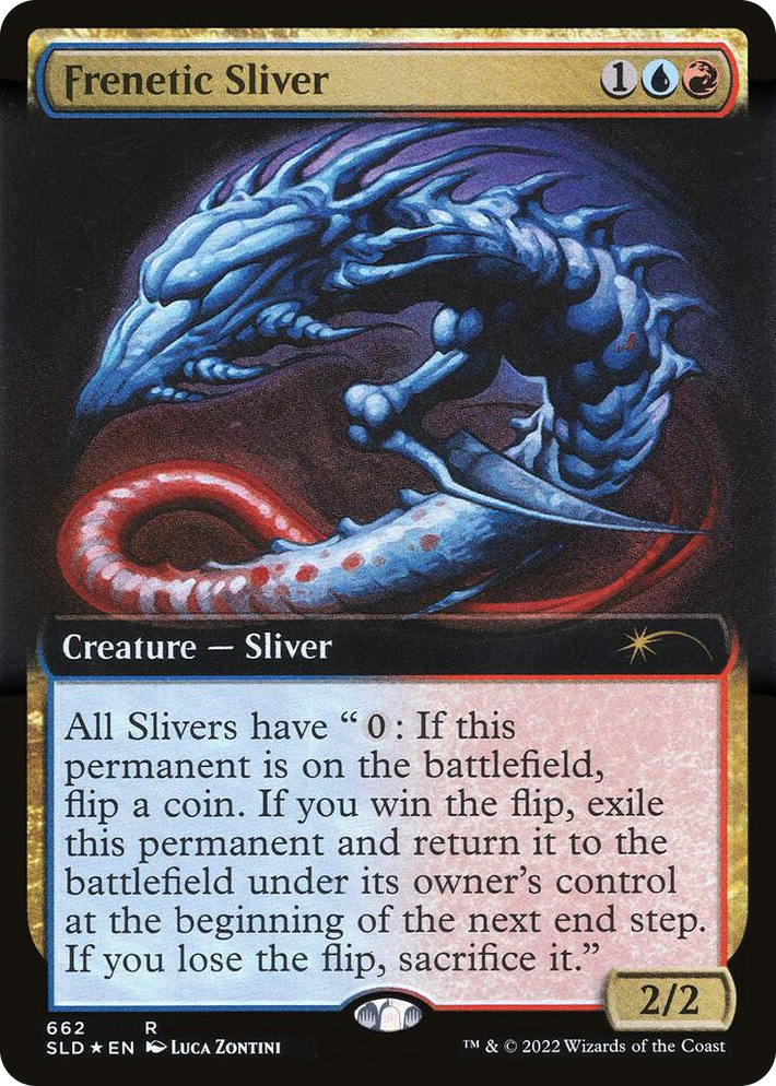 0662 Frenetic Sliver (Extended Art) R Secret Lair Drop Series