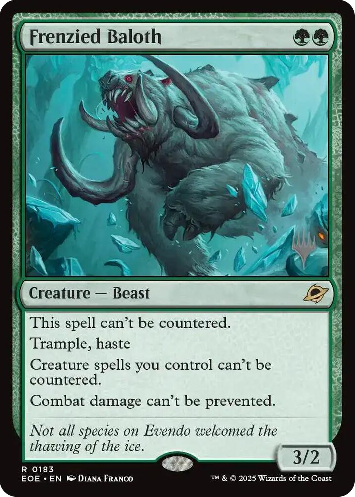 0183 Frenzied Baloth R Promo Pack: Edge of Eternities