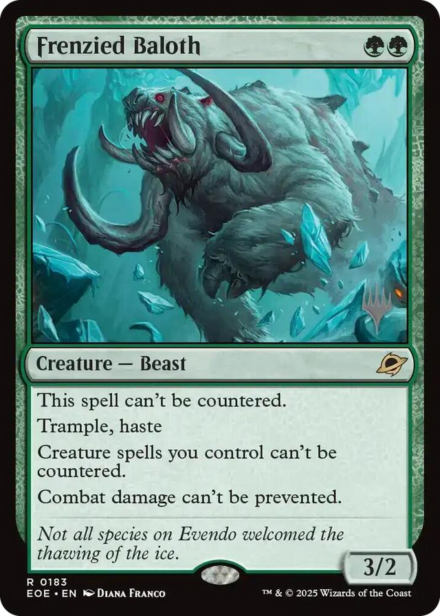 0183 Frenzied Baloth R Promo Pack: Edge of Eternities