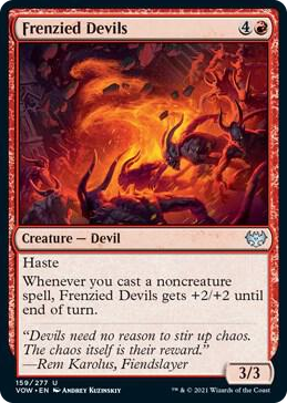 0159 Frenzied Devils U Innistrad: Crimson Vow