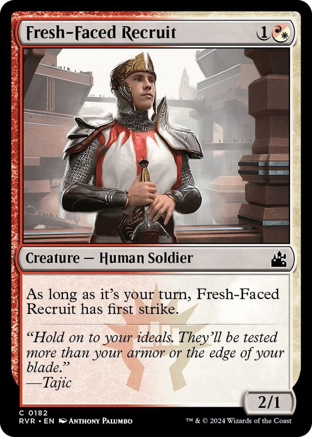 0182 Fresh-Faced Recruit C Ravnica Remastered