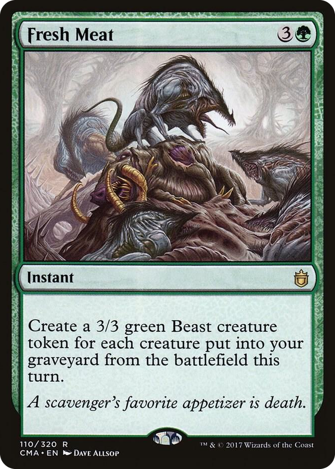 Fresh Meat #110 R - Commander Anthology Pokemon card