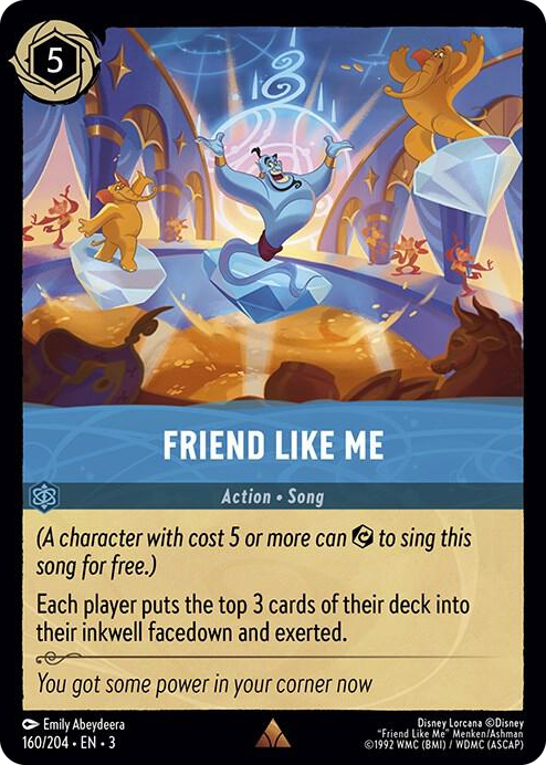 0160 Friend Like Me Rare Into the Inklands