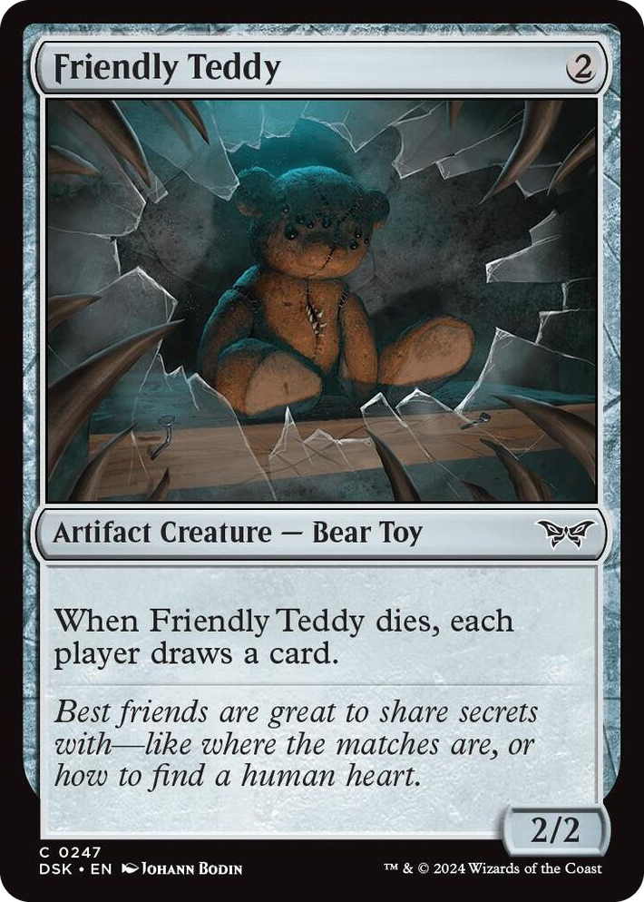 0247 Friendly Teddy C Duskmourn: House of Horror