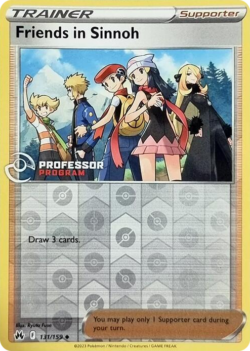 0131 Friends in Sinnoh - 131/159 (2023) Uncommon Professor Program Promos