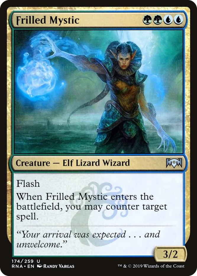 0174 Frilled Mystic U Ravnica Allegiance